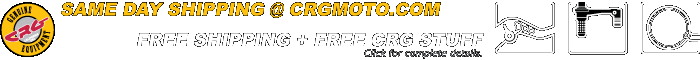 Same Day Shipping CRGmoto.com